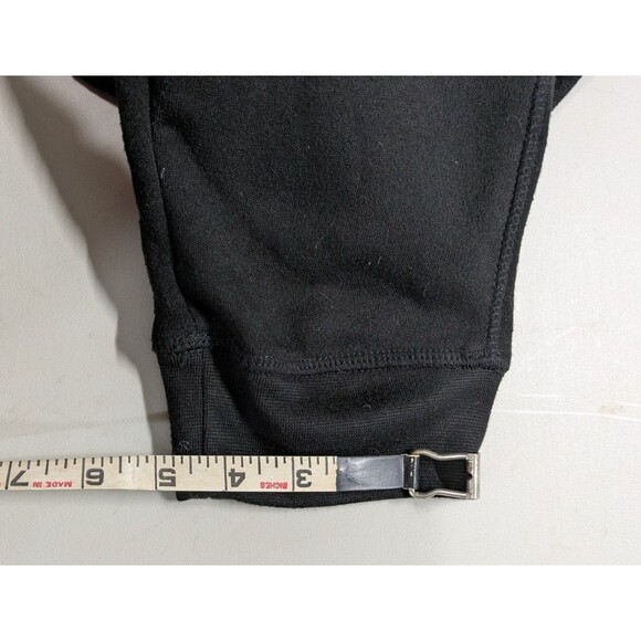 Monument Joggers Mens Medium Black Sweatpants Fleece Lined Athletic Pockets - Picture 8 of 9